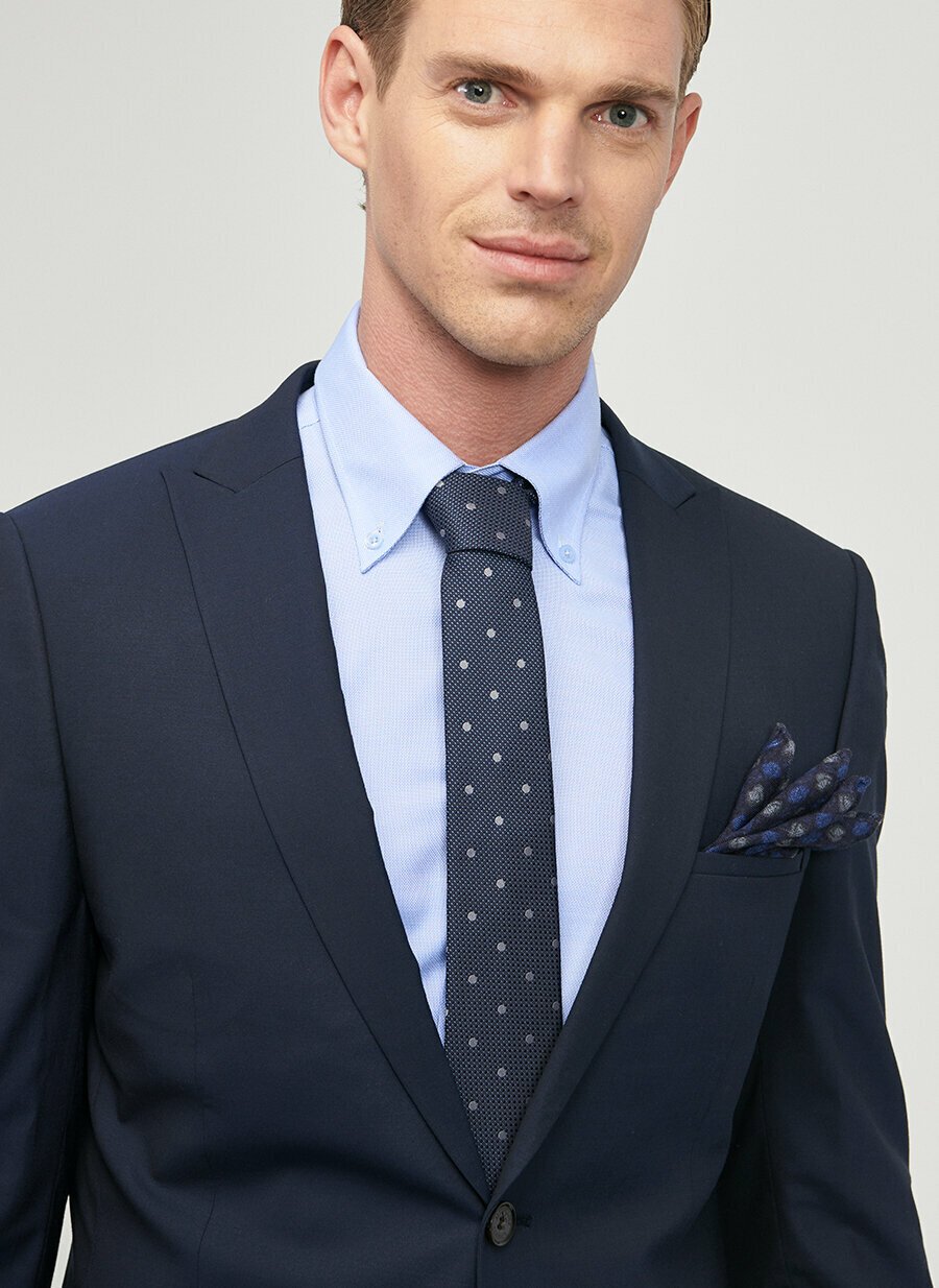 18755 Navy Extra Slim Fit Plain Suit