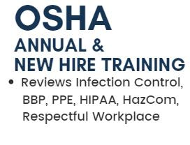 1-Single Dental OSHA-HIPAA Annual and/or New Hire Training | 2 CEs