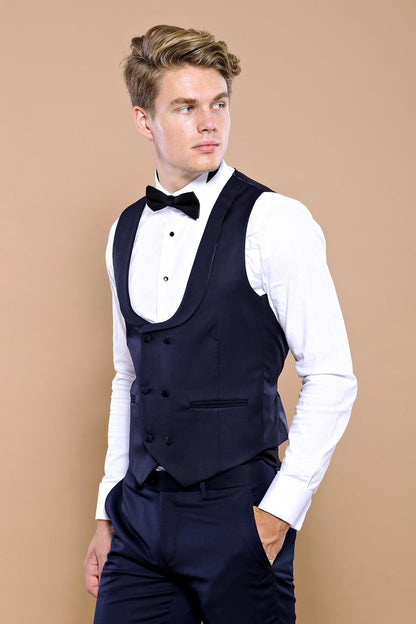 4513 Indigo Self-Patterned Tuxedo