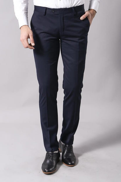 4413 Blue Self-Patterned Tuxedo