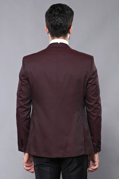 4348 Burgundy Plain Tuxedo