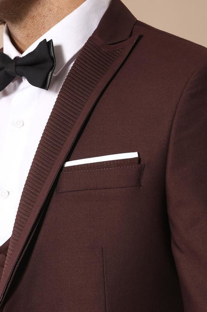 4465 Burgundy Plain Tuxedo