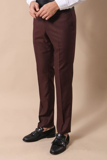 4465 Burgundy Plain Tuxedo